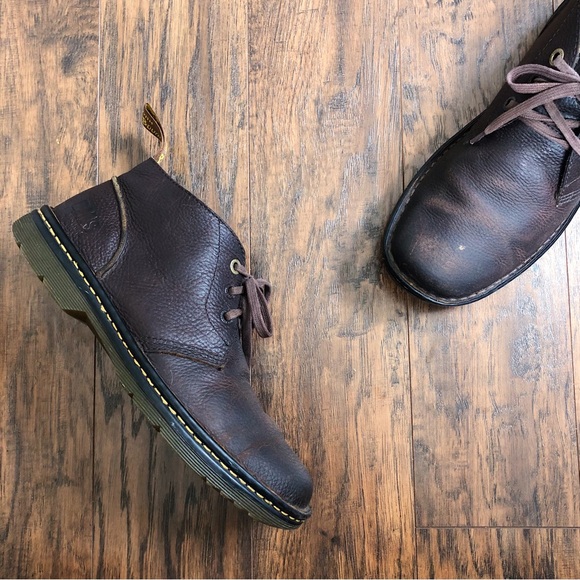 SOLD Dr Martens • Sussex ankle boots Bear Track Slip Resistant Chukka lace up - Picture 4 of 13